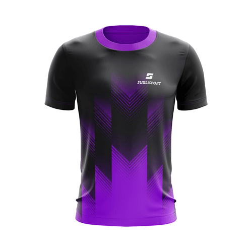 koszulka sportowa z nadrukiem sublimacyjnym, oddychająca, odprowadza wilgoć