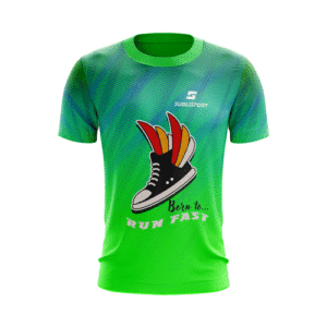 koszulka sportowa z pełnym nadrukiem sublimacyjnym od polskiego producenta z możliwością personalizacji.
