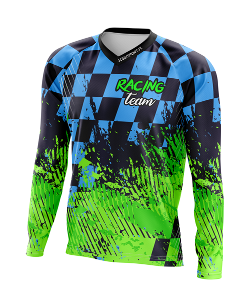 Bluza z długim rękawem MOTOCROSS, MTB + Personalizacja